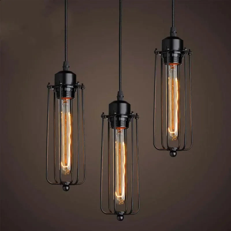 Industrial vintage pendant light - LED Hanging Lamp for Home, Restaurant & Caffe decor