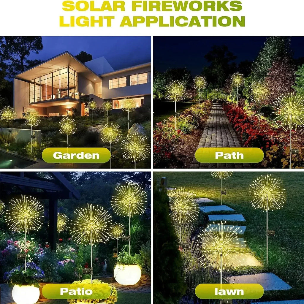 Magical Solar Flower Lights for Garden & Outdoor Decor