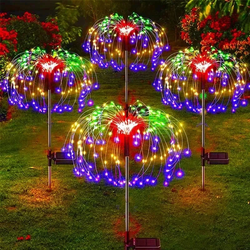 Magical Solar Flower Lights for Garden & Outdoor Decor