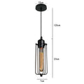 Industrial vintage pendant light - LED Hanging Lamp for Home, Restaurant & Caffe decor