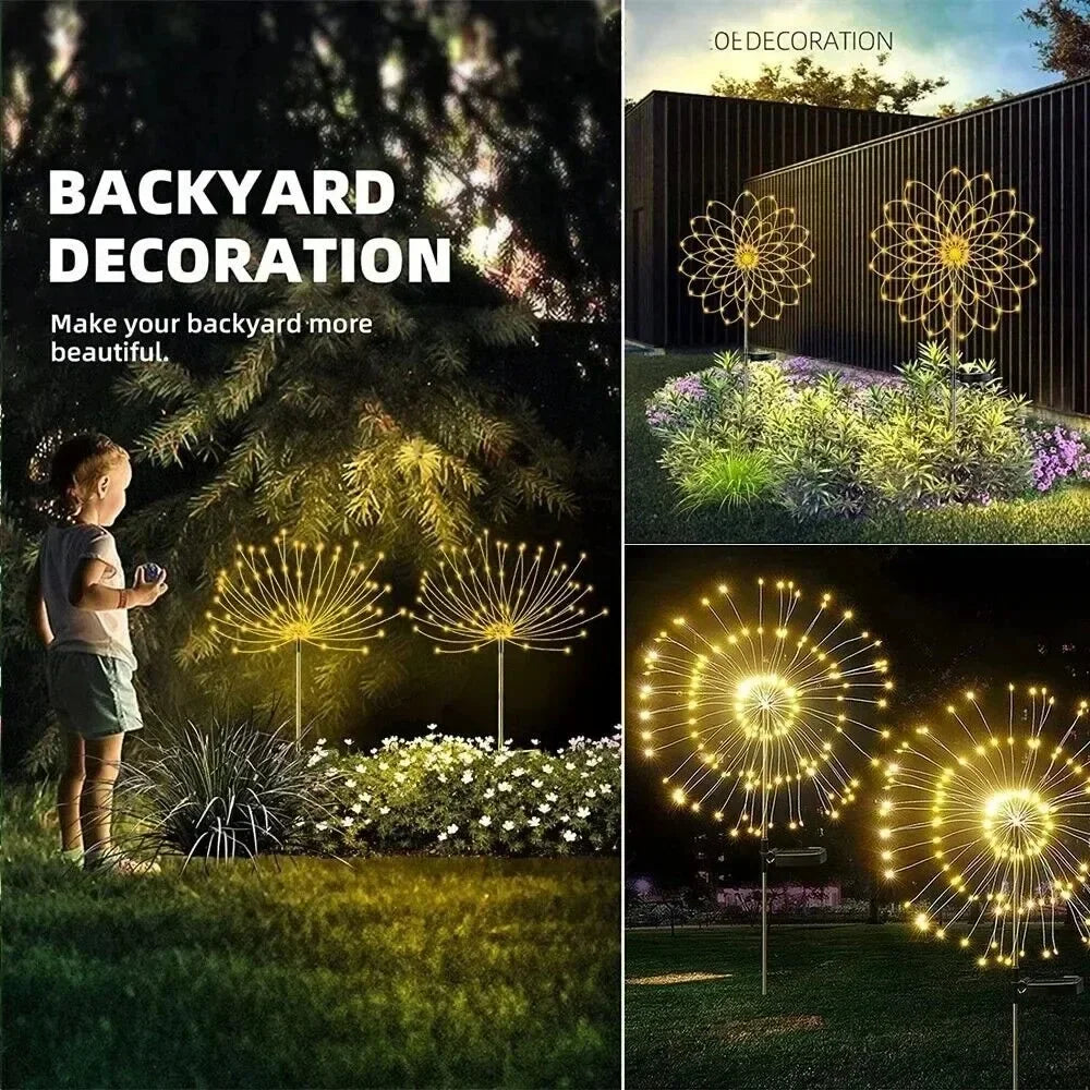 Magical Solar Flower Lights for Garden & Outdoor Decor