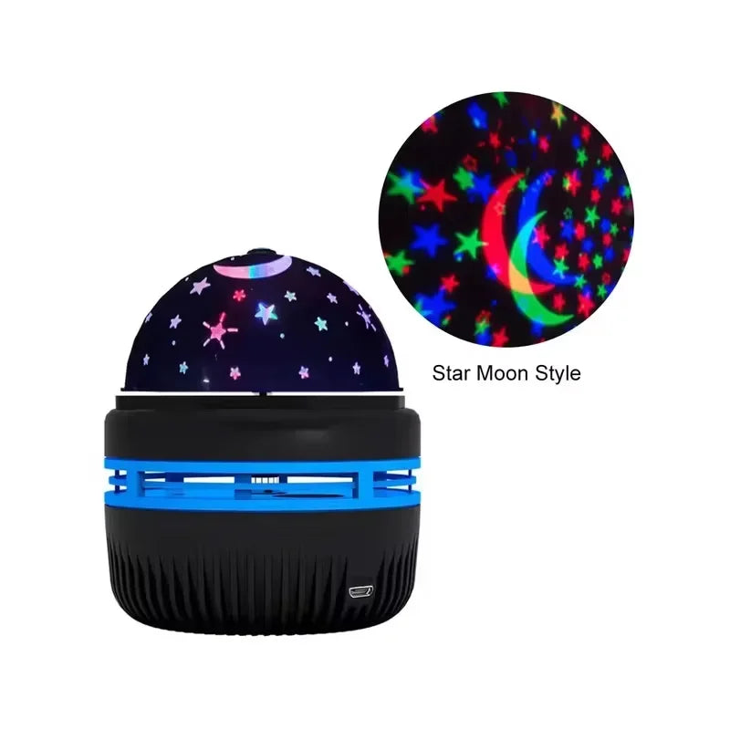 CosmoGlow™ Galaxy Star projector - LED Night light with remote control