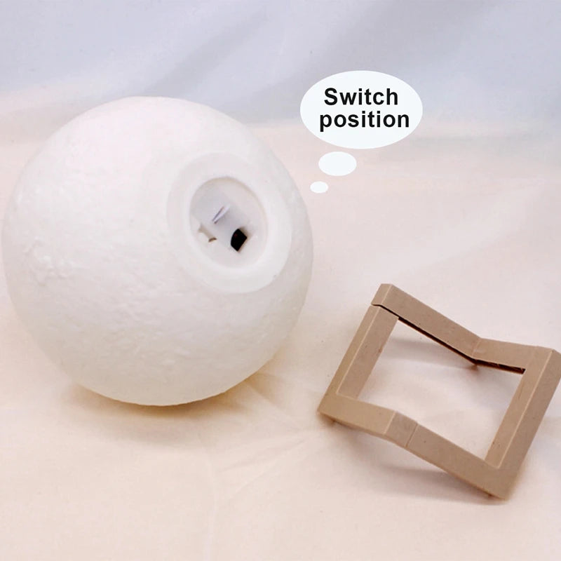 Galaxy Moon Lamp - Touch Control LED Night Light