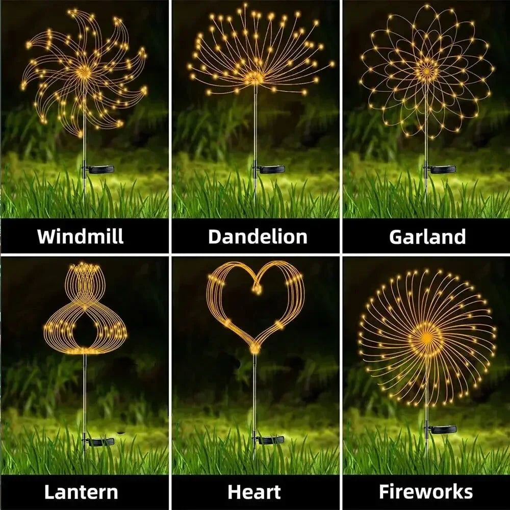 Magical Solar Flower Lights for Garden & Outdoor Decor